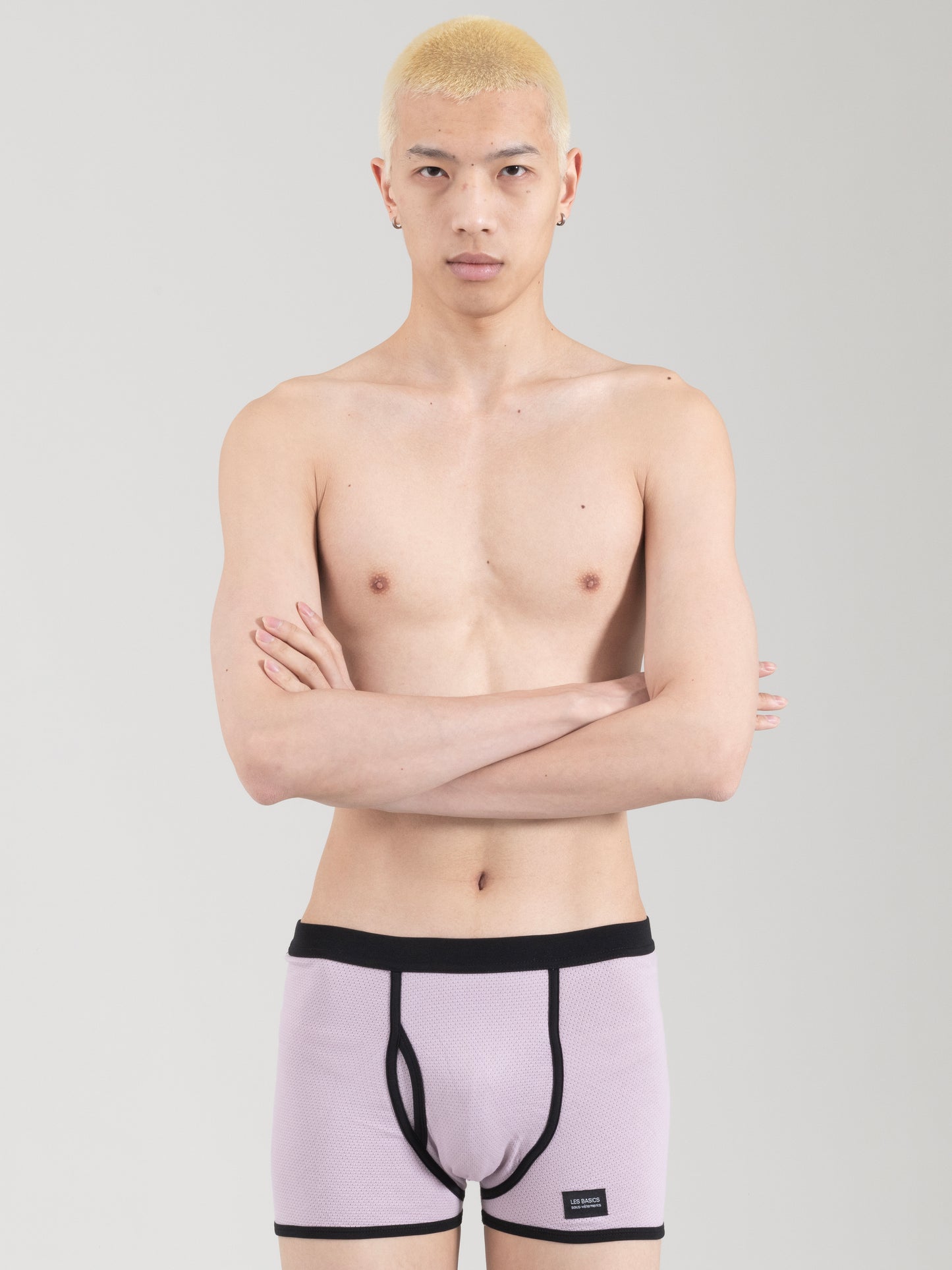 Le Boxer Brief Black & Lilac