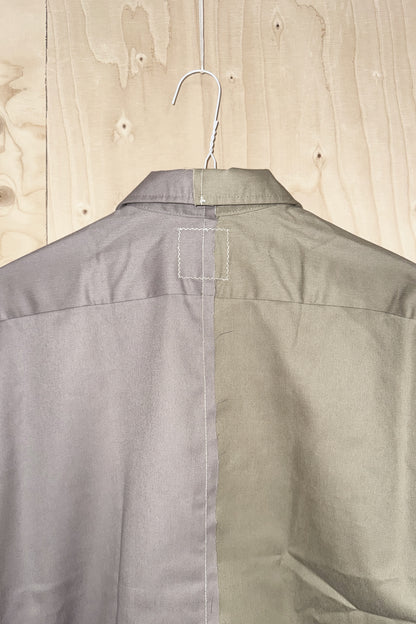 Shirt - Khaki & Grey