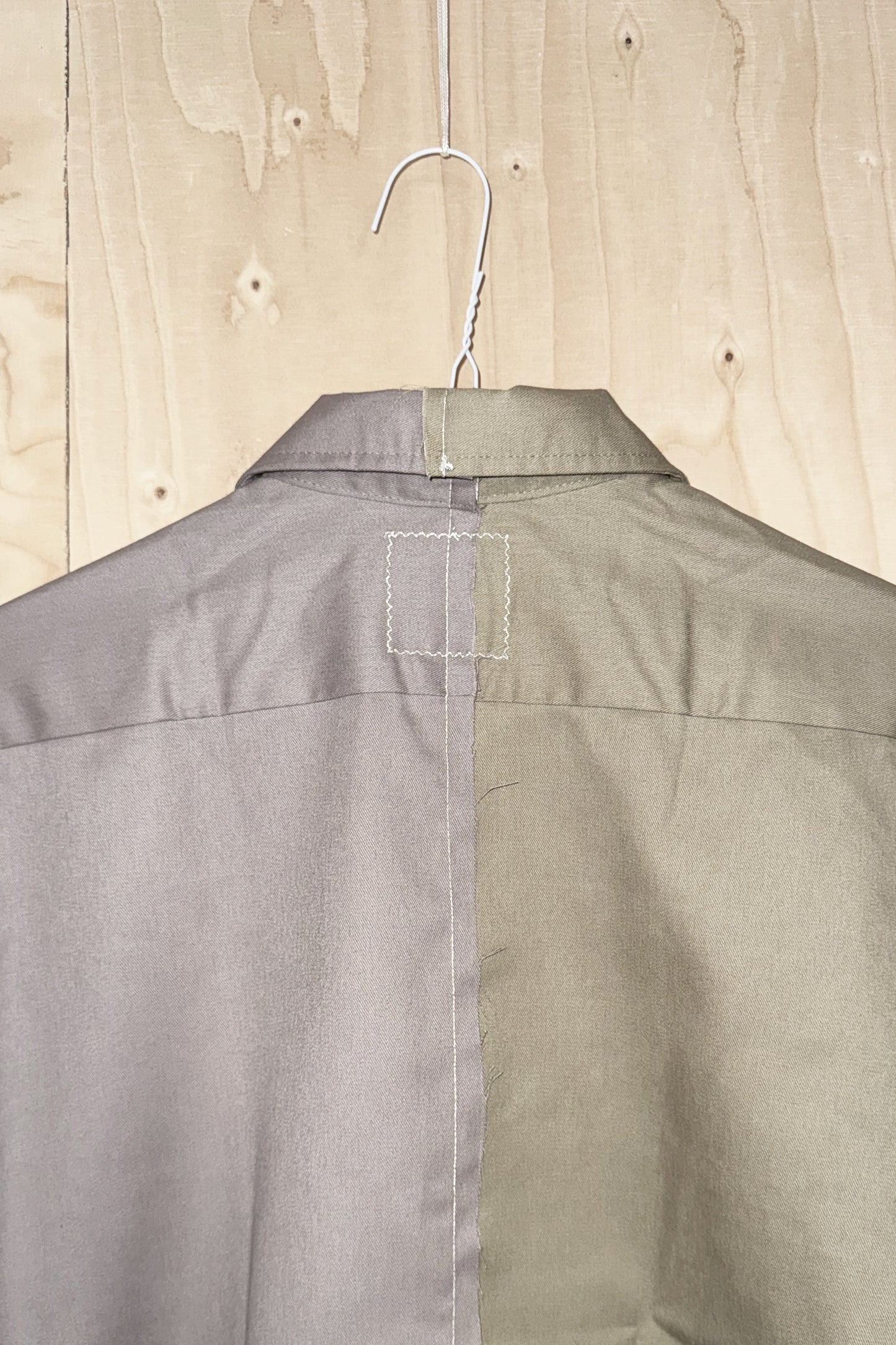 Shirt - Grey & Khaki