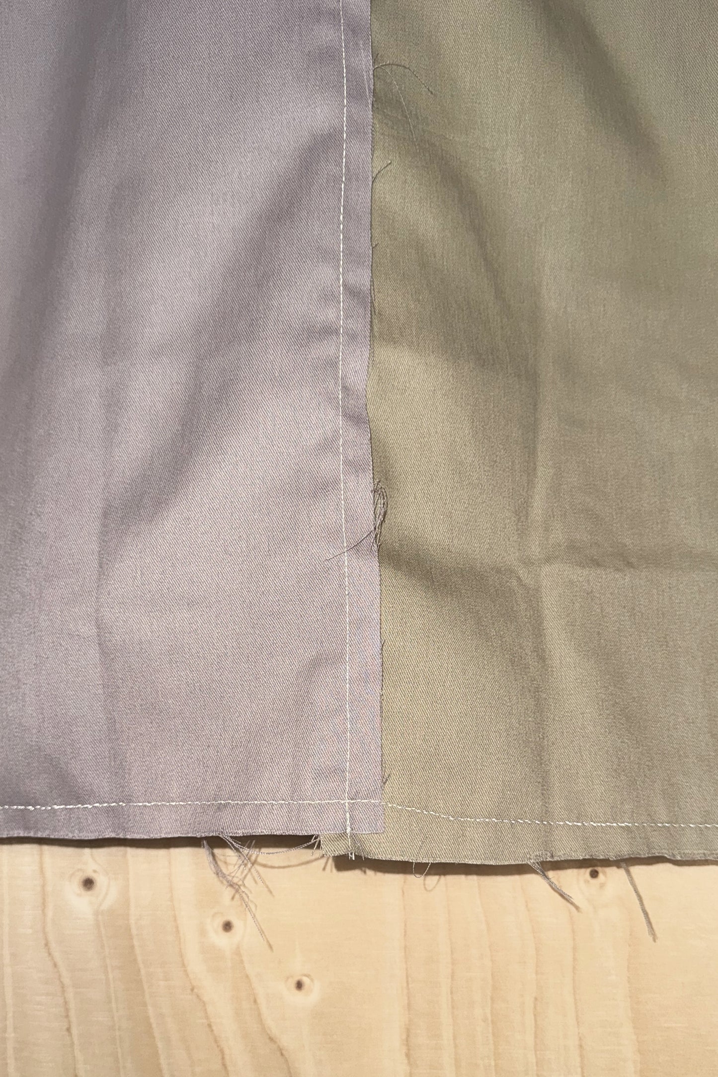 Shirt - Khaki & Grey