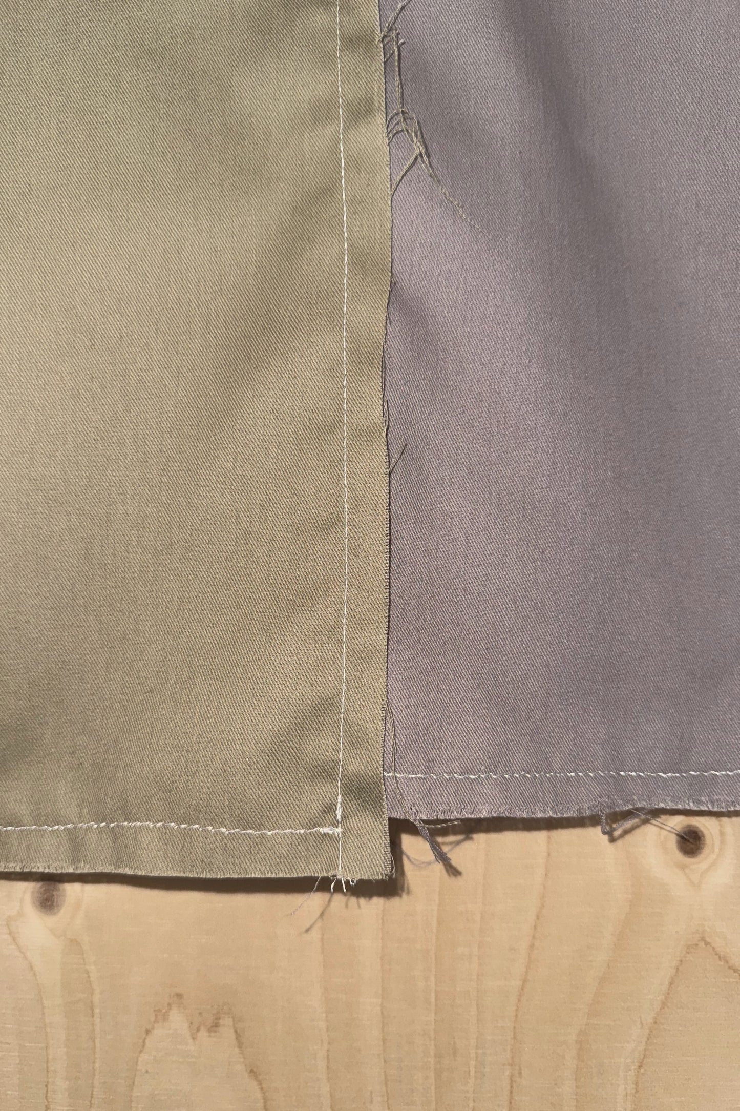 Shirt - Khaki & Grey