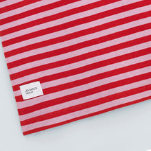 Load image into Gallery viewer, Le Crew Tee Red/Lilac Stripe
